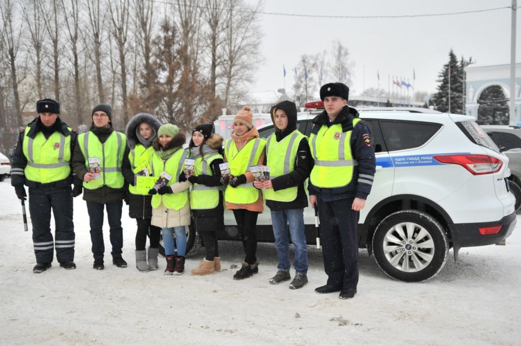 В Татарстане на помощь автоинспекторам пришел «студенческий десант»