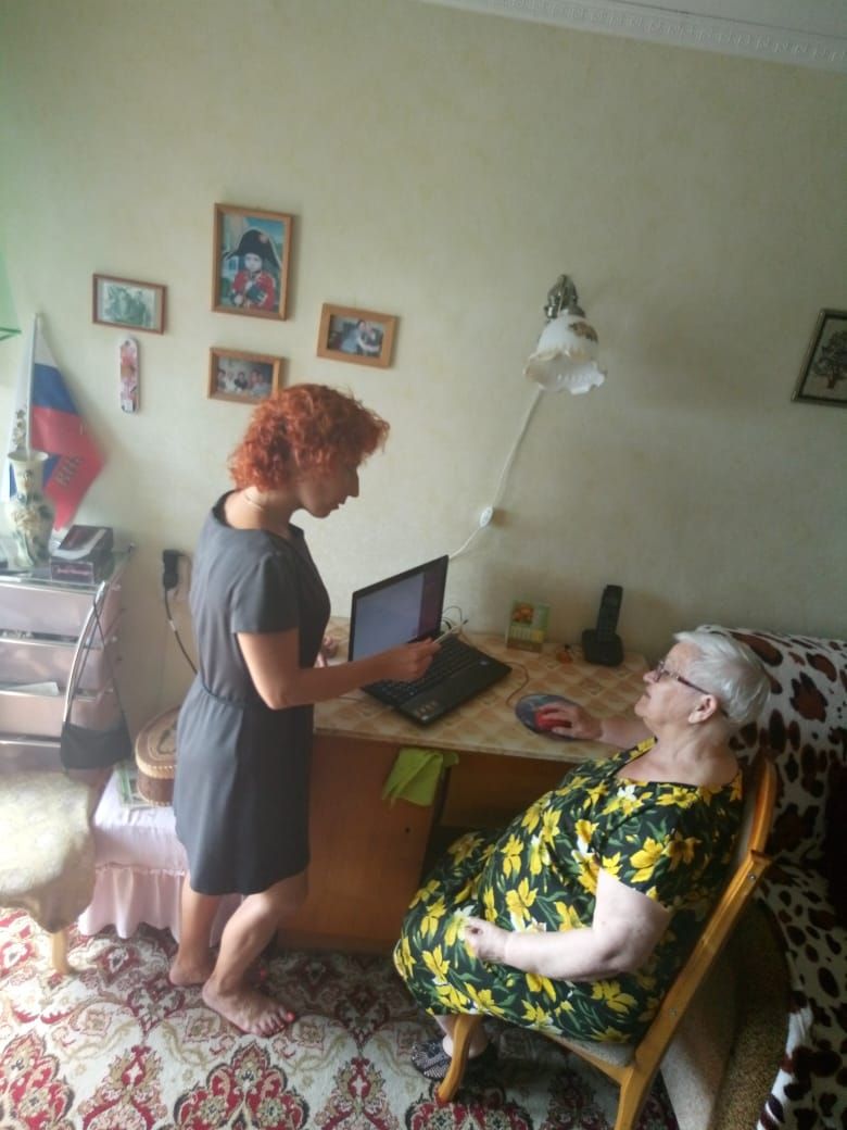 Лениногорские пенсионеры учатся компьютерной грамотности