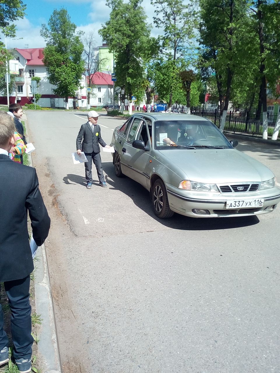 Акция «Письмо водителю» прошла в Лениногорске