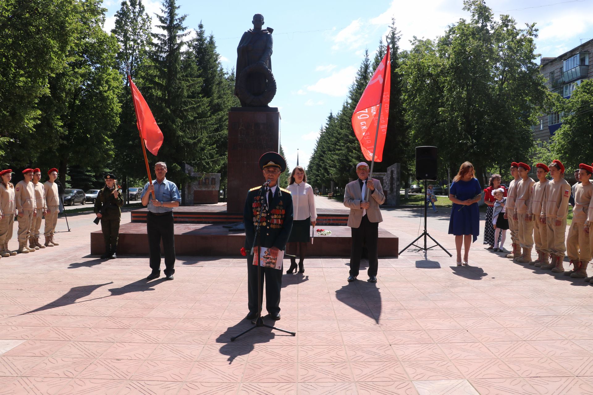 Митинг памяти и скорби в Лениногорске