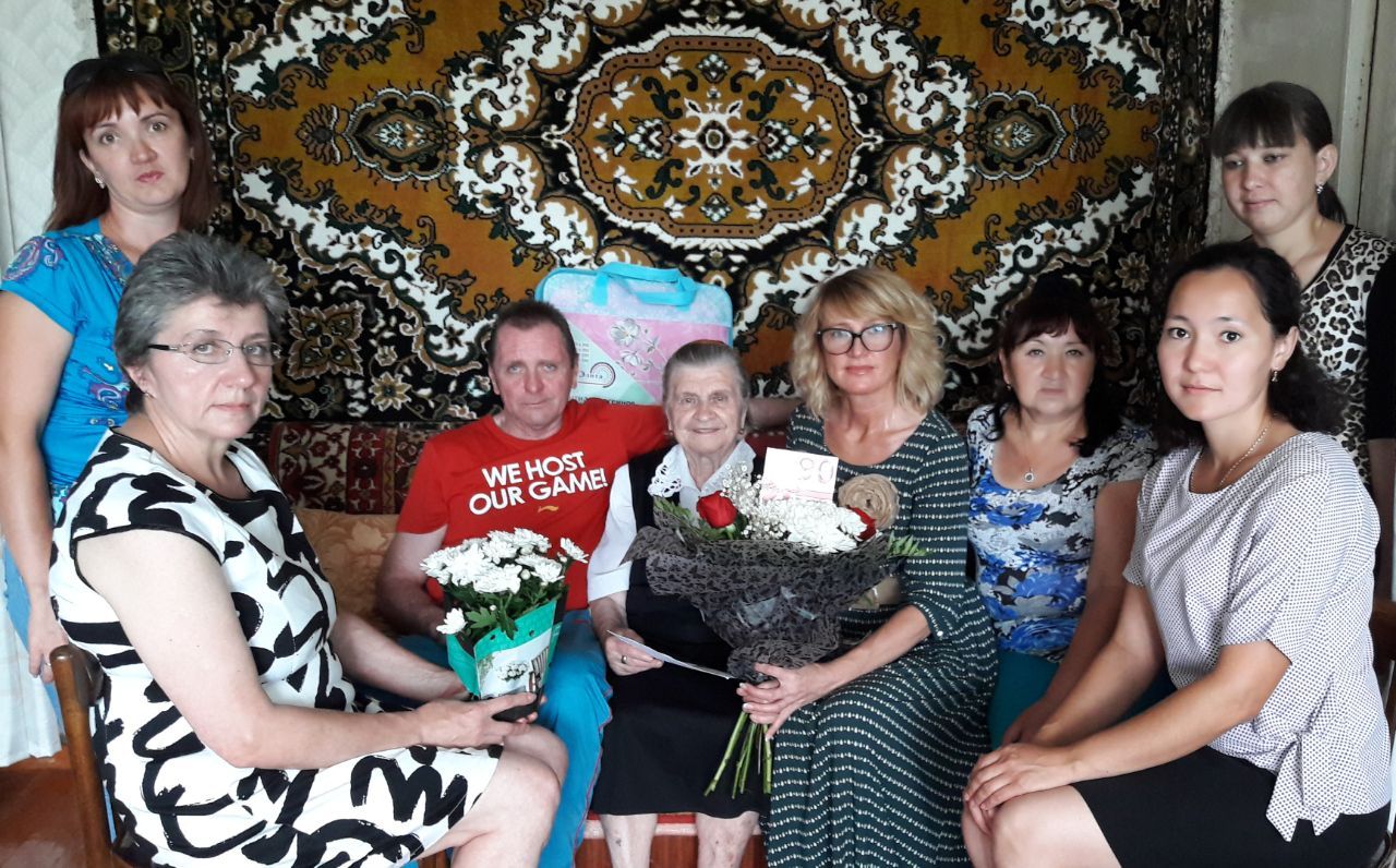 90-летний юбилей празднует жительница Лениногорска