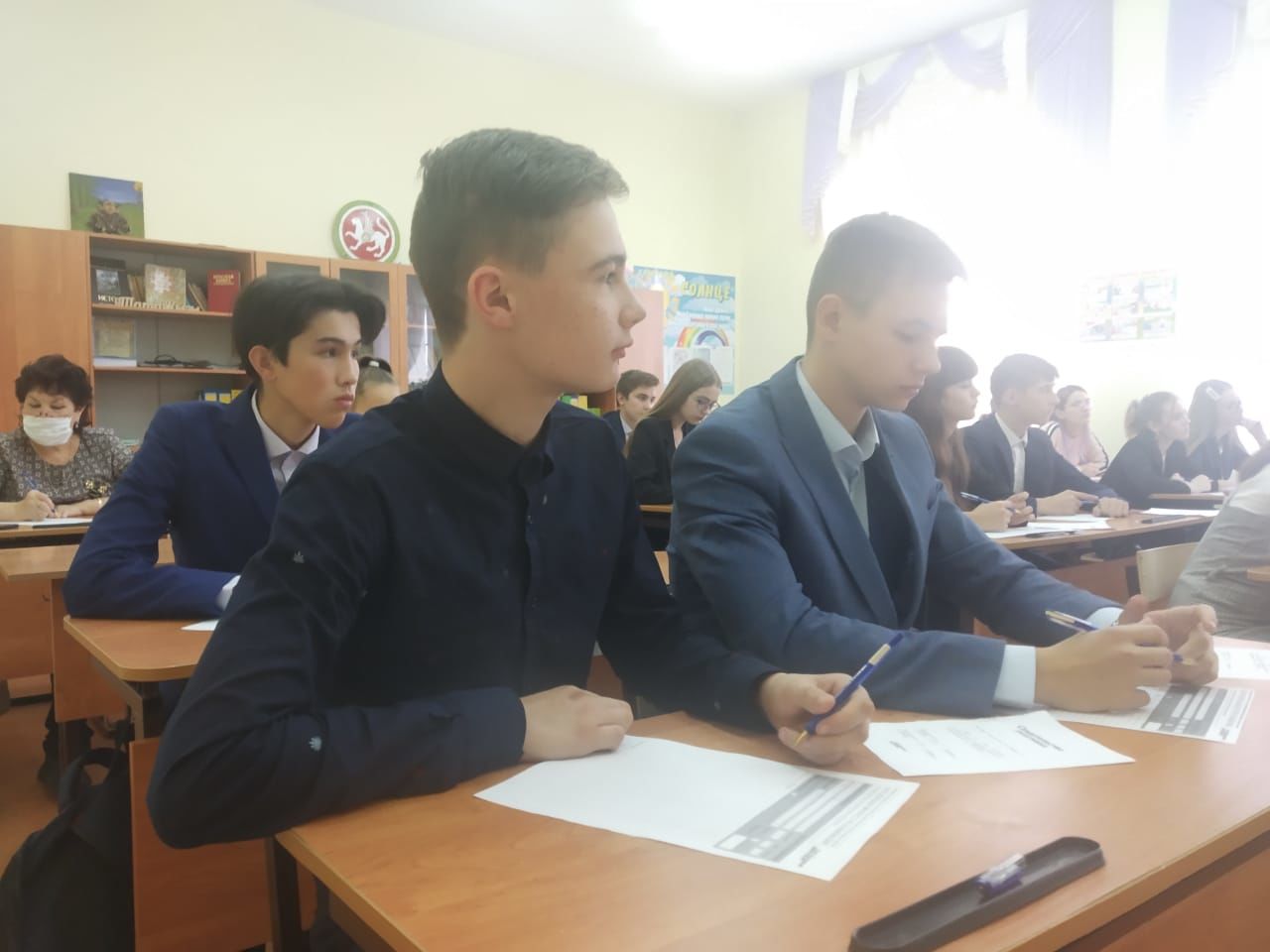 Тотальный диктант в школе №2 г. Лениногорска