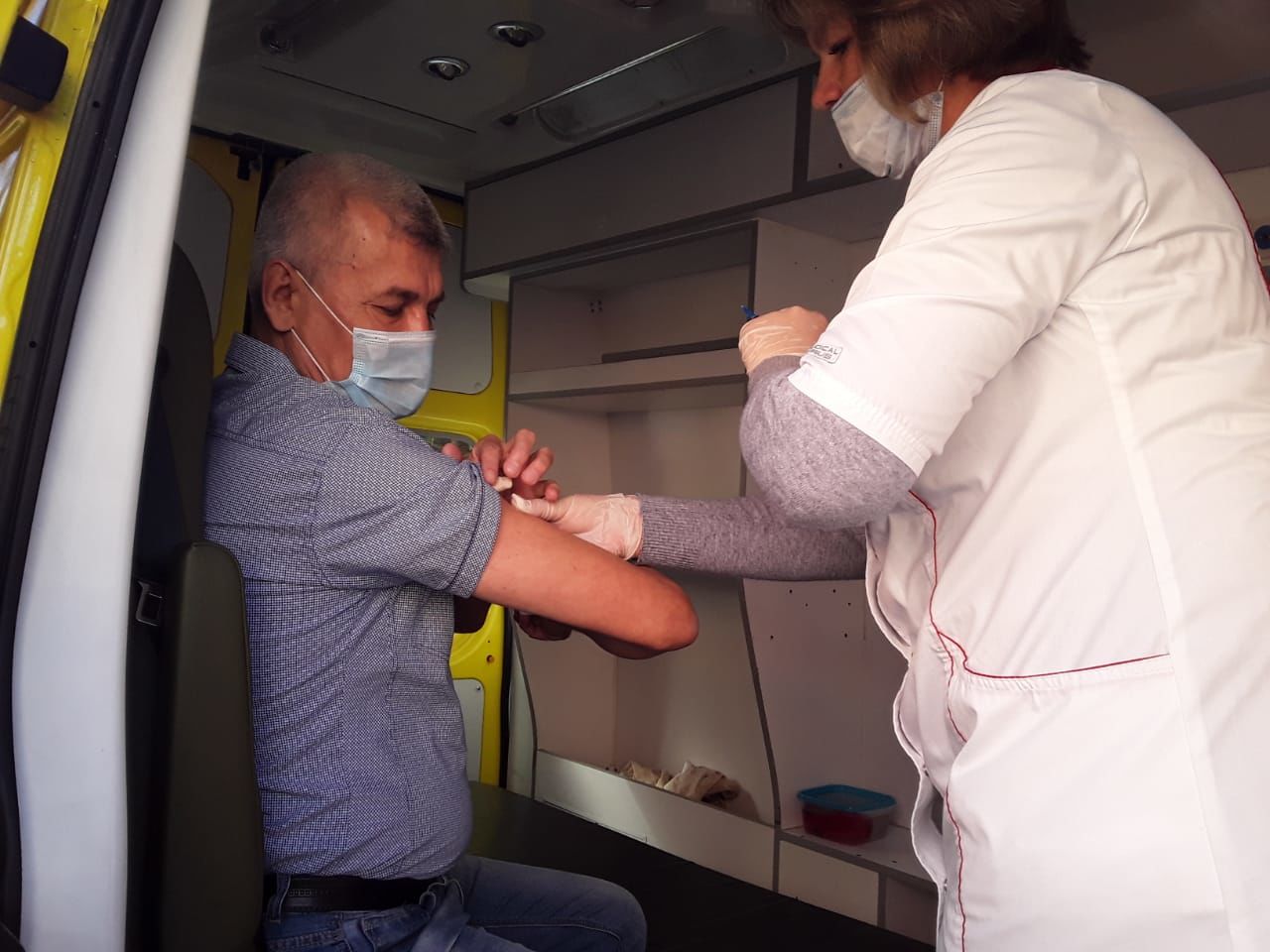 В Лениногорске бесплатная вакцина от гриппа после голосования