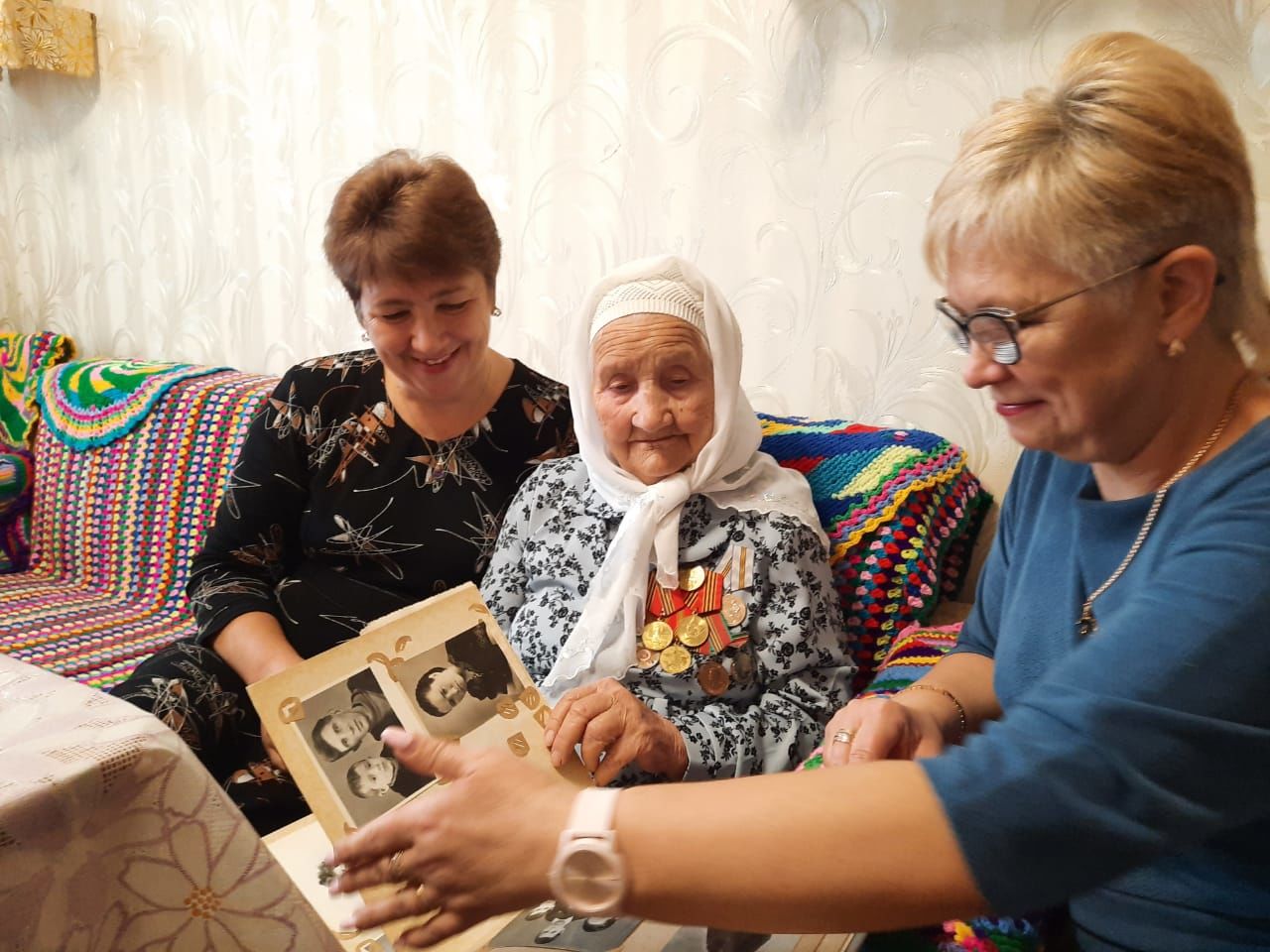 Труженица тыла Халида Ахметзянова празднует свое 95-летие