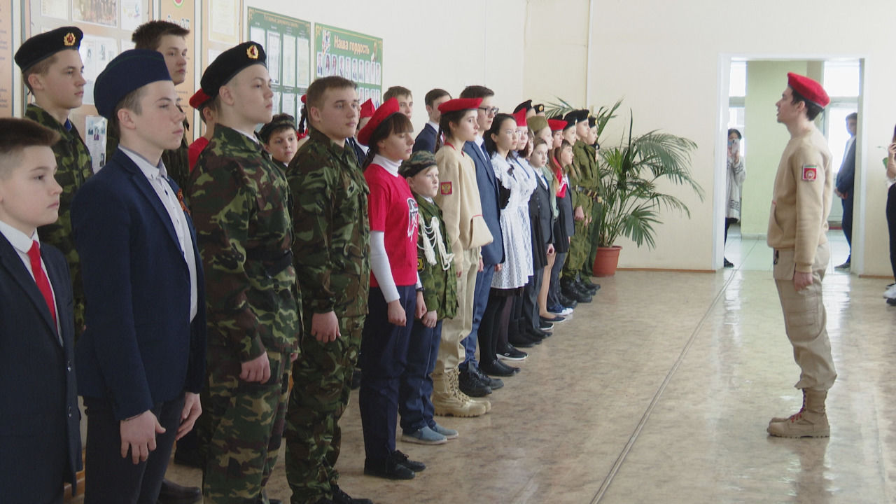 В Лениногорске посвятили в ряды «Юнармии» более сорока человек