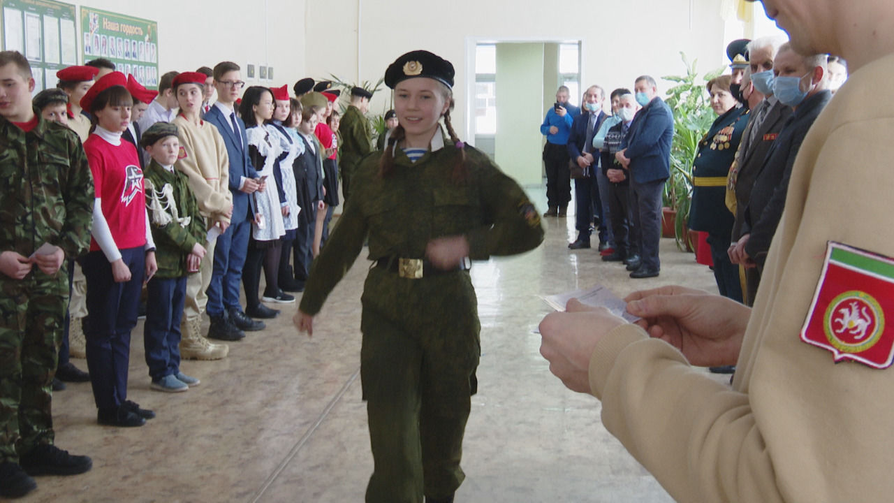 В Лениногорске посвятили в ряды «Юнармии» более сорока человек