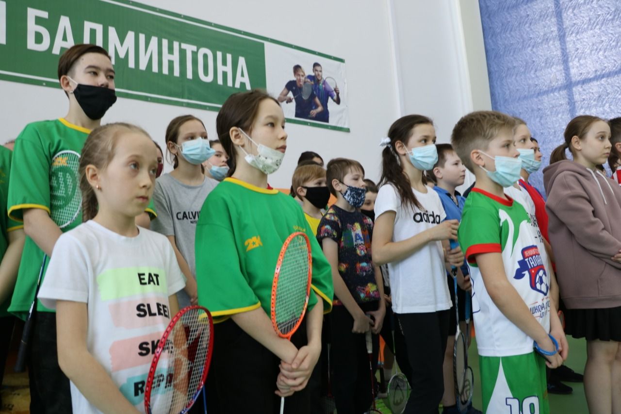 В Лениногорске прошло первенство по бадминтону среди учащихся школ города и района