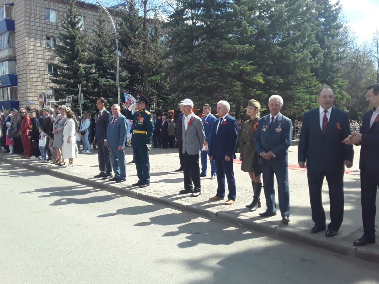 В Лениногорске в честь 76-летия Победы  в Великой Отечественной войне состоялcя парад