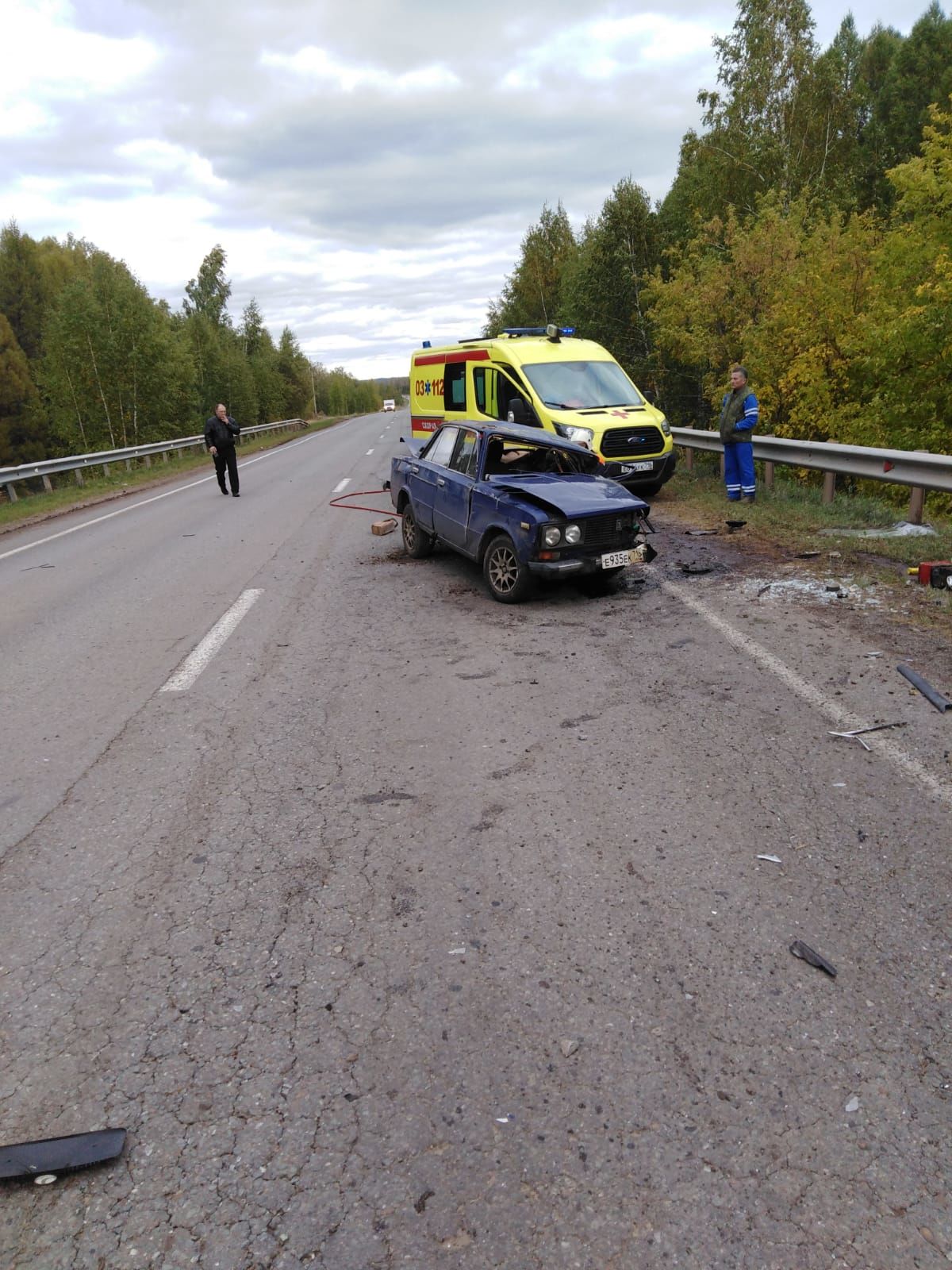 В Лениногорском районе произошло дорожно-транспортное происшествие со смертельным исходом