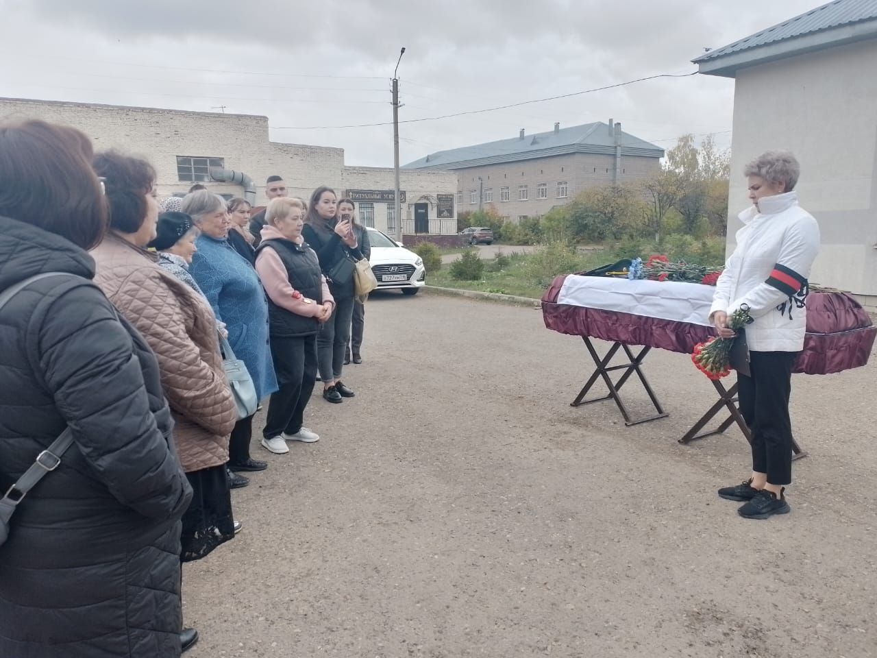 В Лениногорске простились с погибшим в СВО земляком