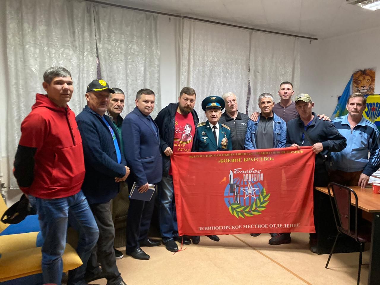 В Лениногорске на пост руководителя Всероссийской Общественной Организации Ветеранов «Боевое Братство» избран Артур Якупов