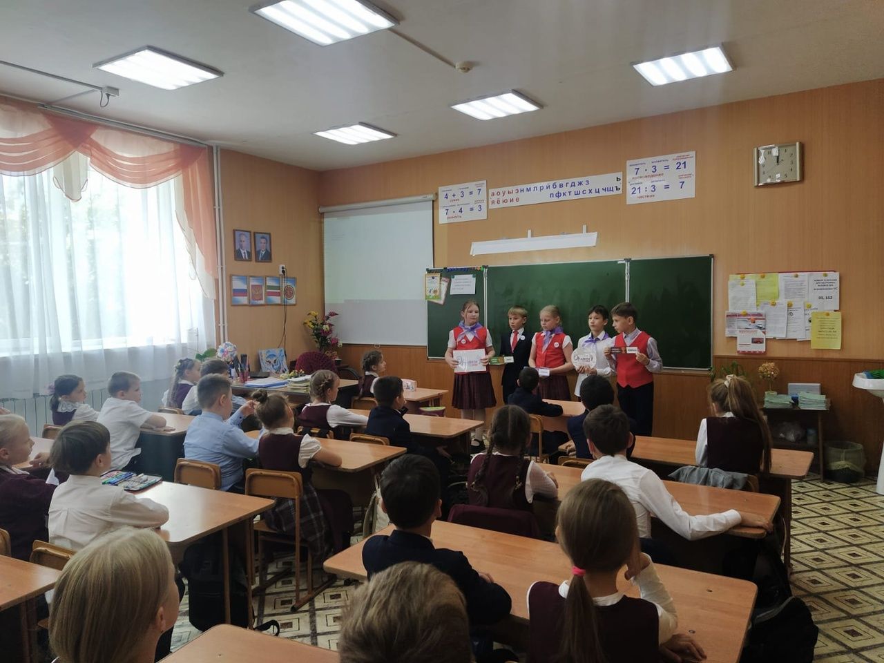Учащиеся начальной школы лицея № 12 присоединились к реализации программы «Орлята России»
