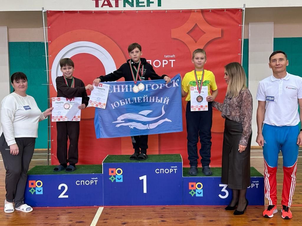 Лениногорцы заняли призовые места в соревнованиях по плаванию