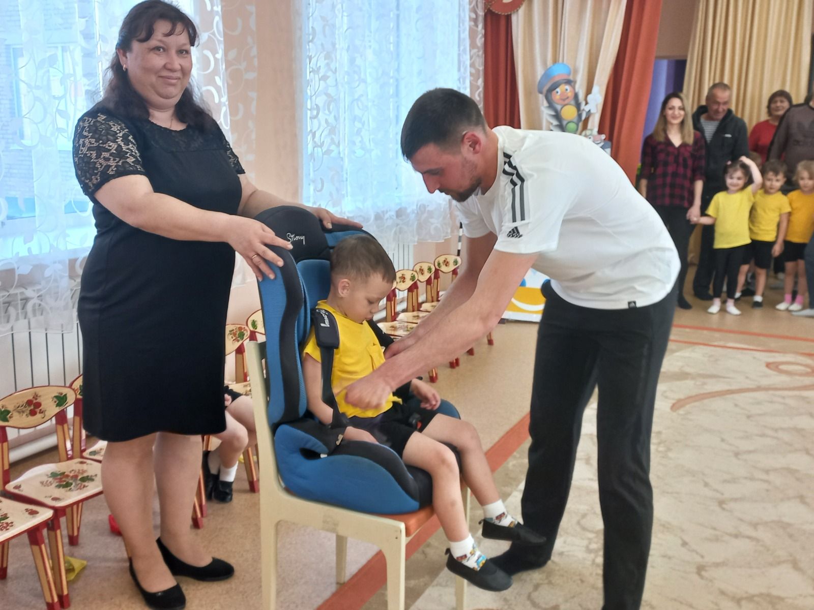 В детском саду Лениногорска провели «Путешествие в «Дорожнобезопасный город»
