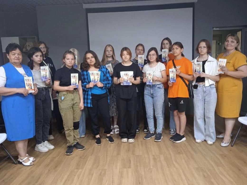 В Лениногорске провели групповое занятие на тему: «Профилактика ДТП»