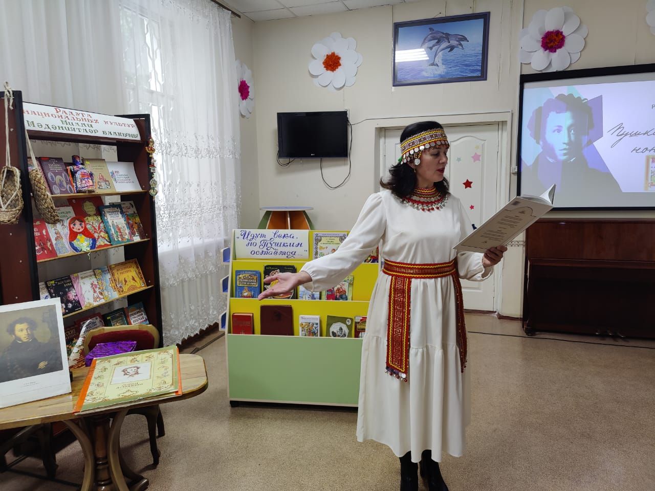Детская библиотека Лениногорска присоединилась к Республиканской акции «Пушкин нон-стоп»