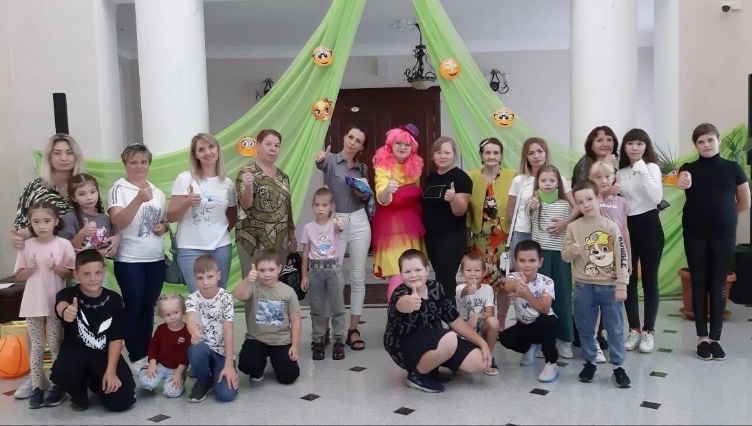 16 августа для детей мобилизованных на СВО была организована Дворцом культуры игровая программа «Солнечное настроение»