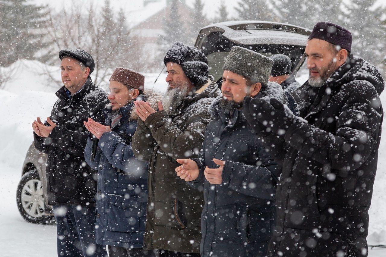 В Лениногорске прошли традиционные лыжные соревнования мусульман Татарстана