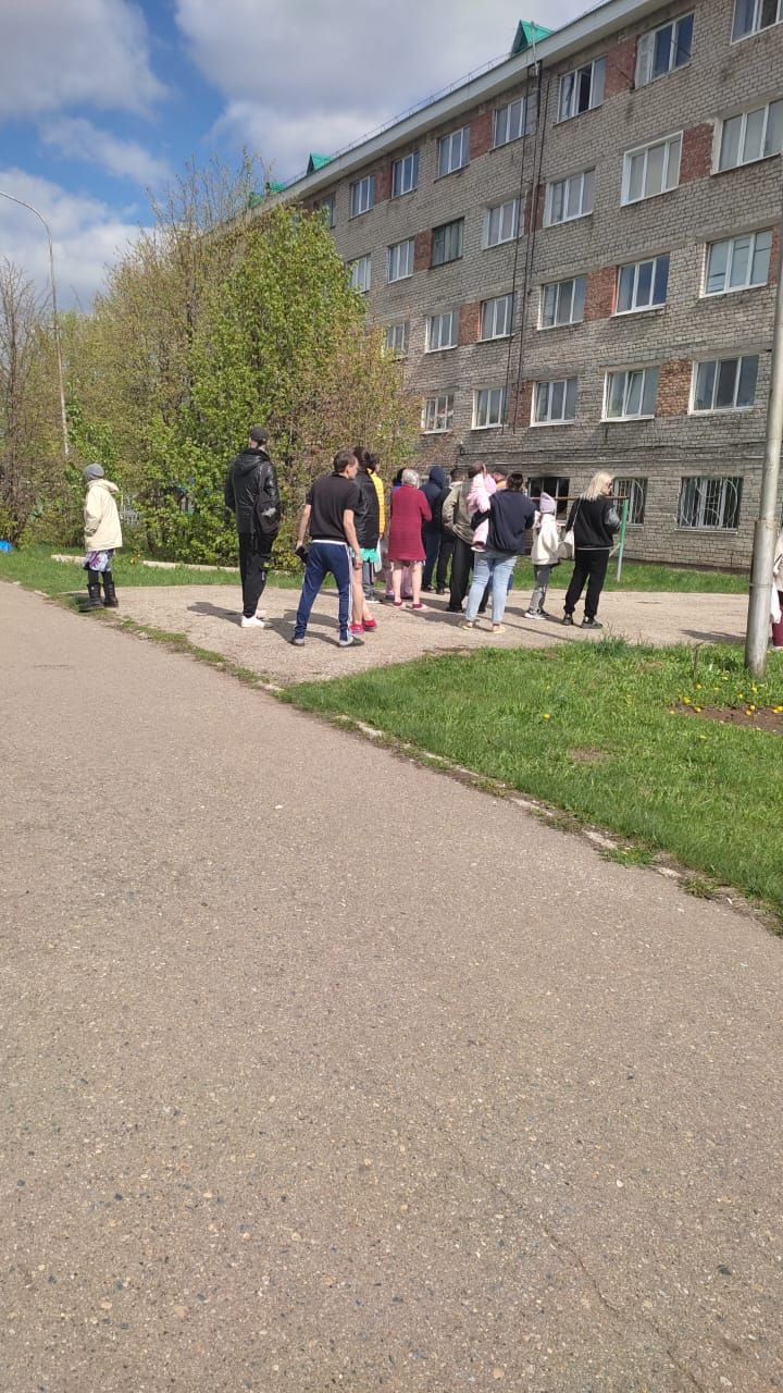 В Лениногорске снова случился пожар