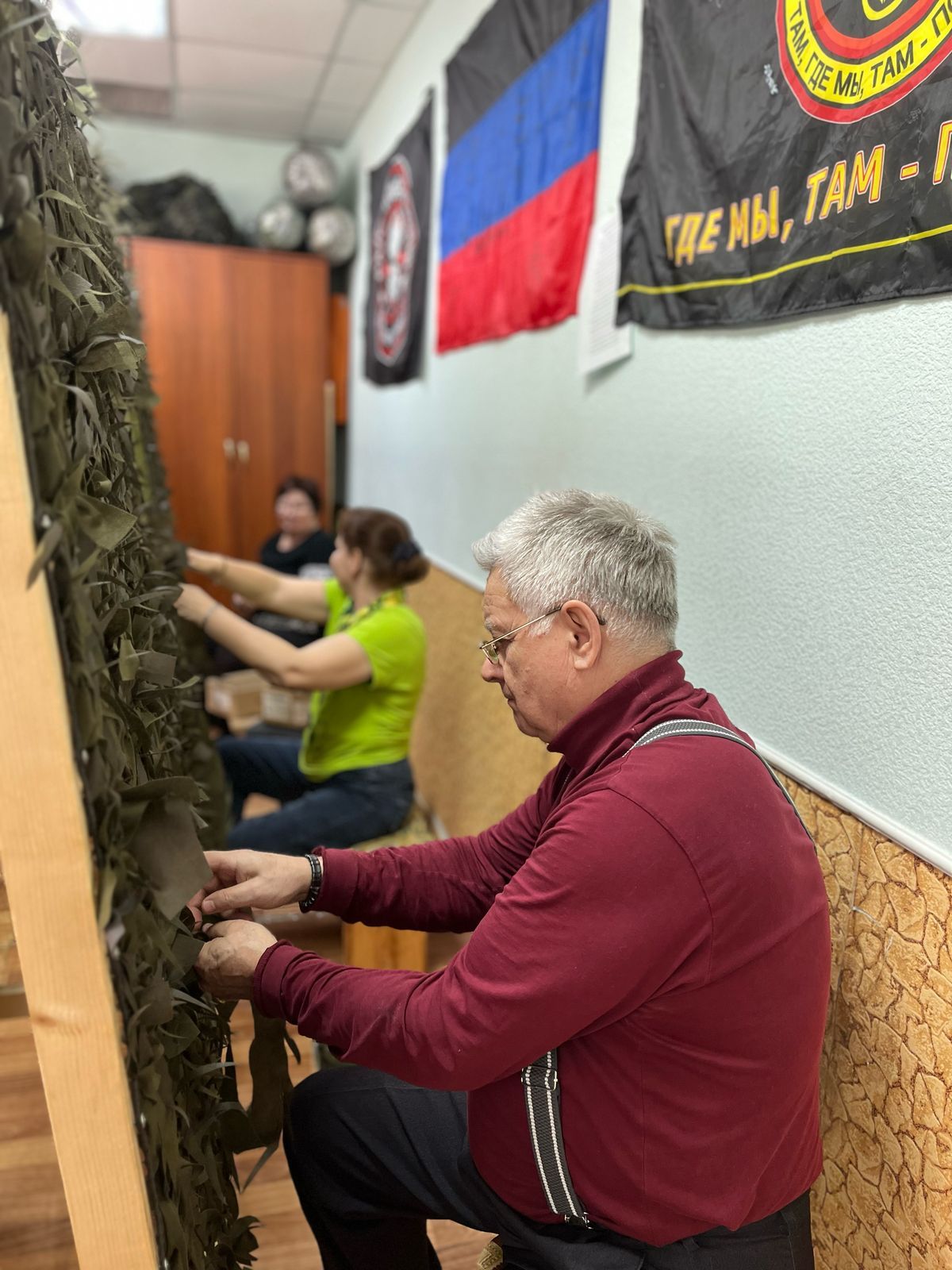 Бывший военный, пенсионер Алексей Китов из Лениногорска стал волонтером
