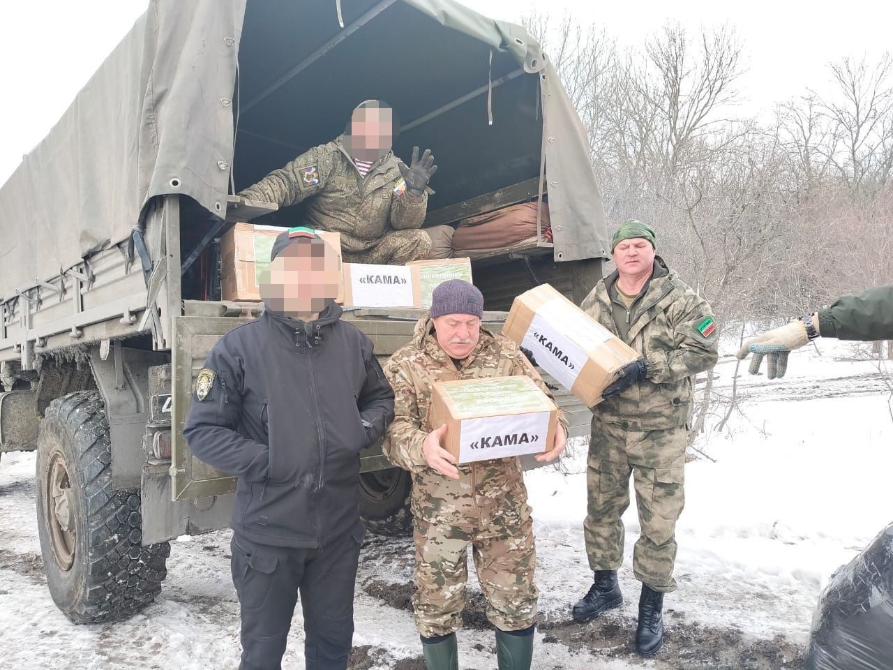 Из Лениногорска отправили гуманитарную помощь в зону СВО