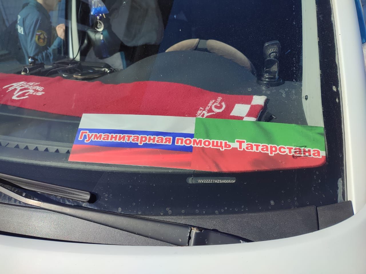 Лениногорский волонтер с позывным «Президент» едет на фронт с очередным гуманитарным грузом