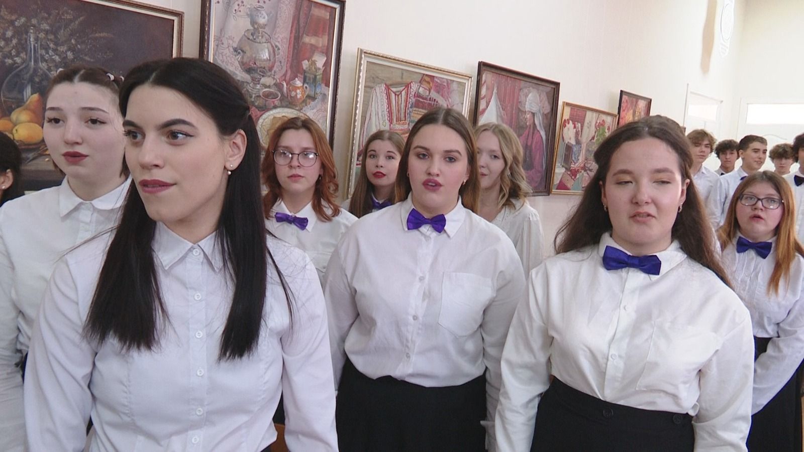 В Лениногорске прошёл концерт хора студентов музыкального колледжа «Ювента»
