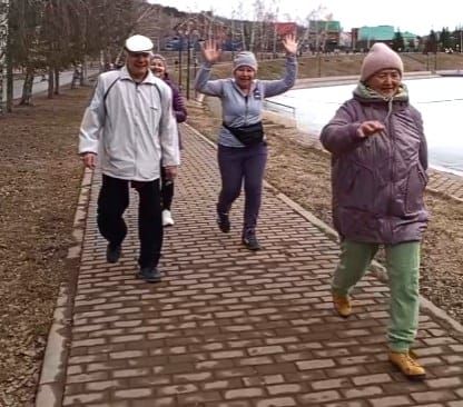 В Лениногорске прошла акция «10 000 шагов к здоровью»