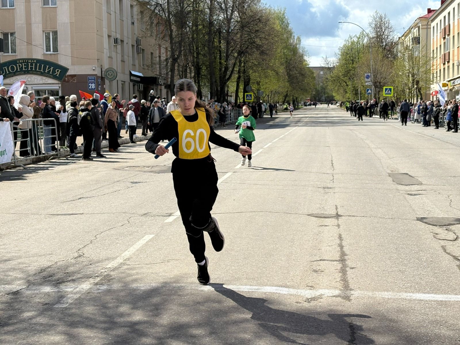 В Лениногорске прошла 68-ая первомайская эстафета