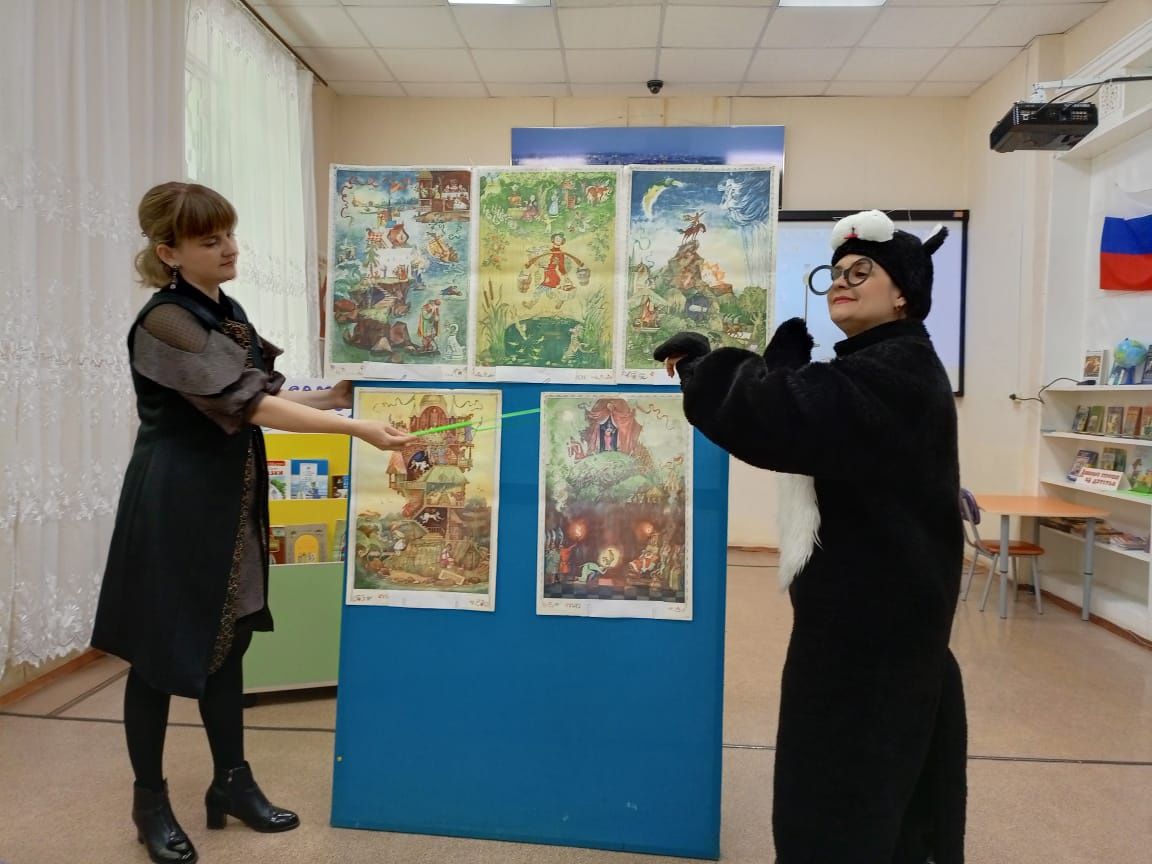 В Лениногорске дети отправились в виртуальное путешествие, приуроченное к 226-летию со Дня рождения Пушкина
