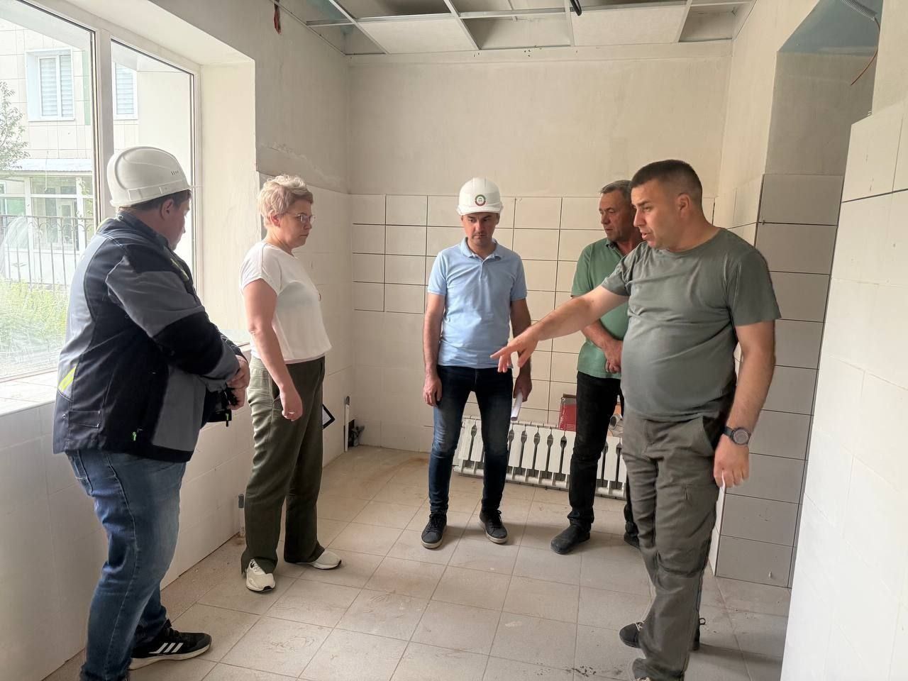 В Лениногорске полным ходом идут строительные работы на ключевых объектах