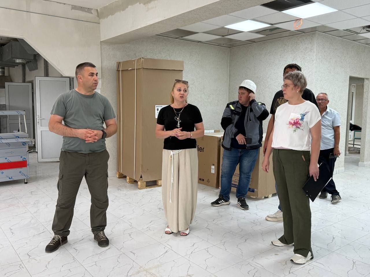 В Лениногорске полным ходом идут строительные работы на ключевых объектах