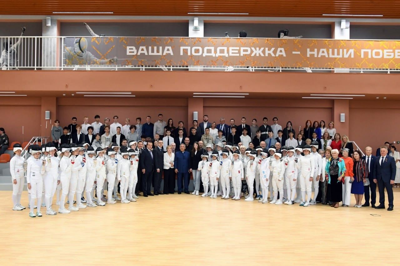 В Татарстане прошло торжественное открытие нового центра фехтования