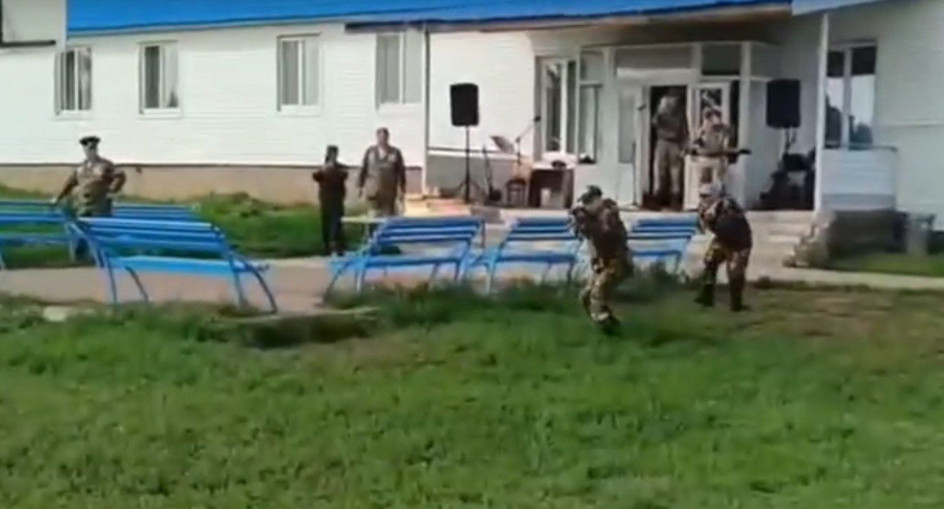 Ветераны-пограничники Лениногорска отразили нападение на заставу