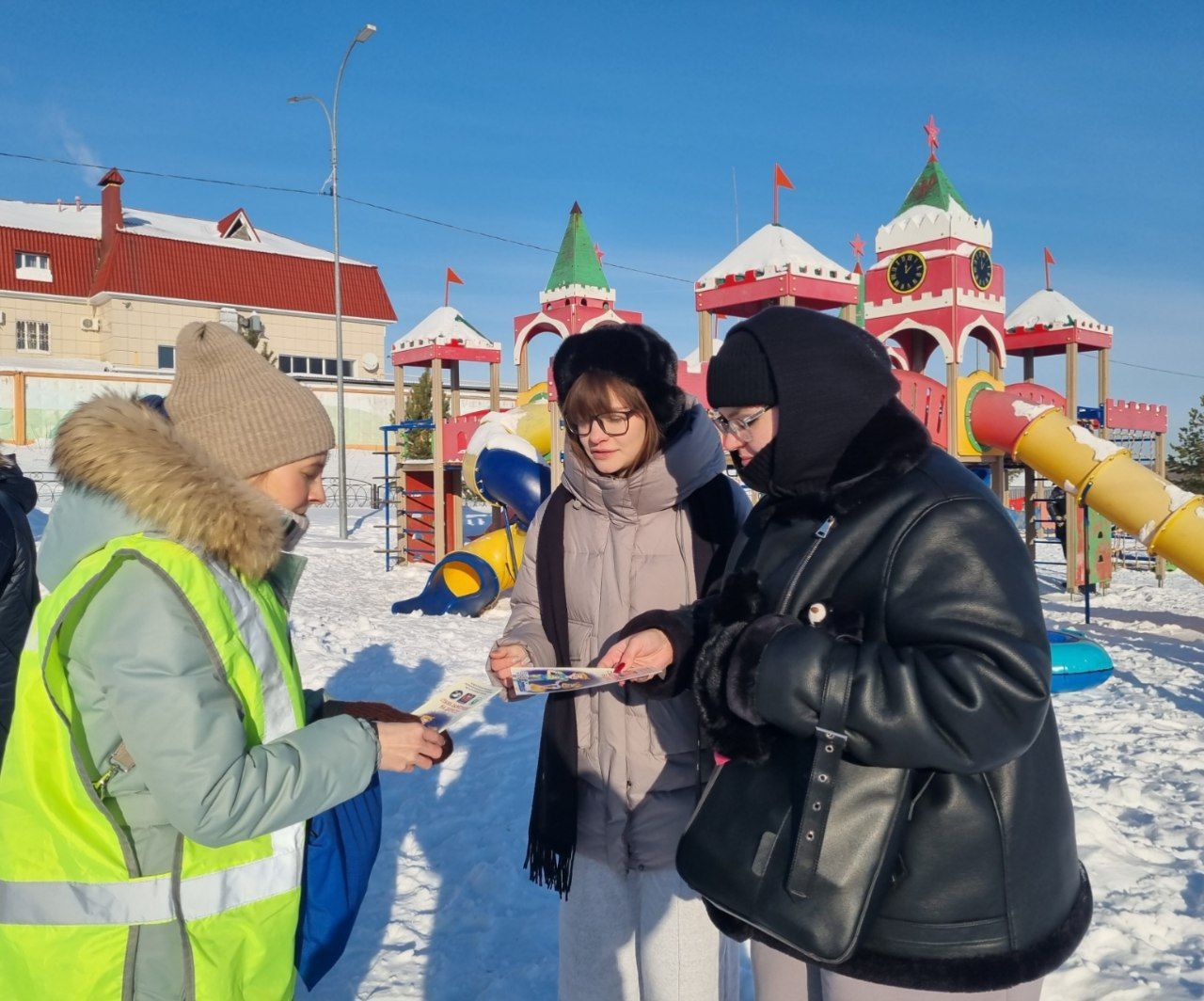 В Лениногорске прошла акция Госавтоинспекции «Стань заметнее»