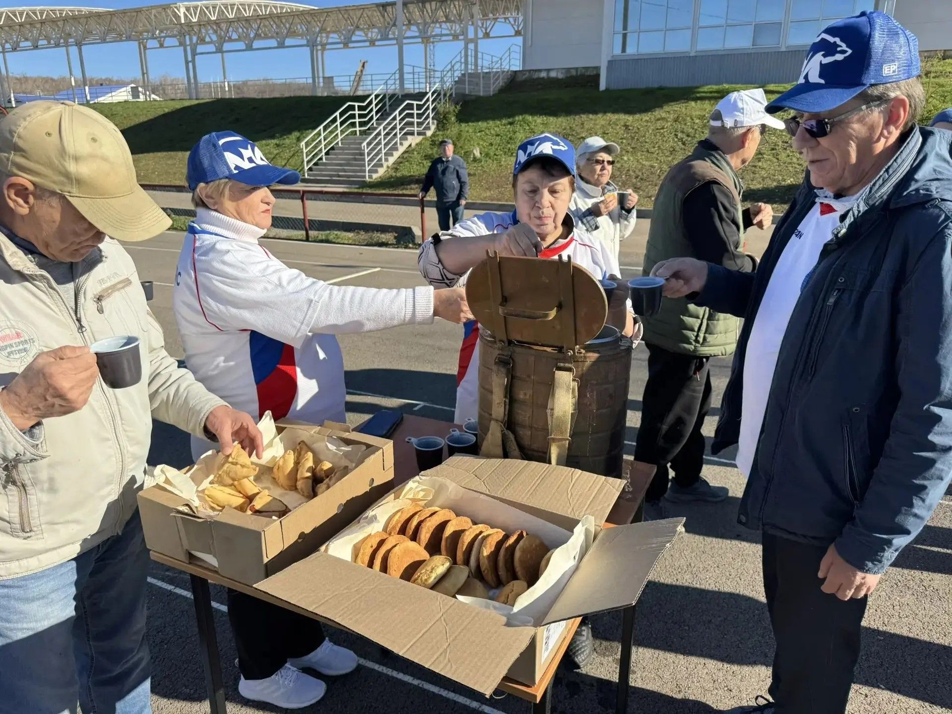 В Лениногорске прошли соревнования по городошному спорту среди людей серебряного возраста