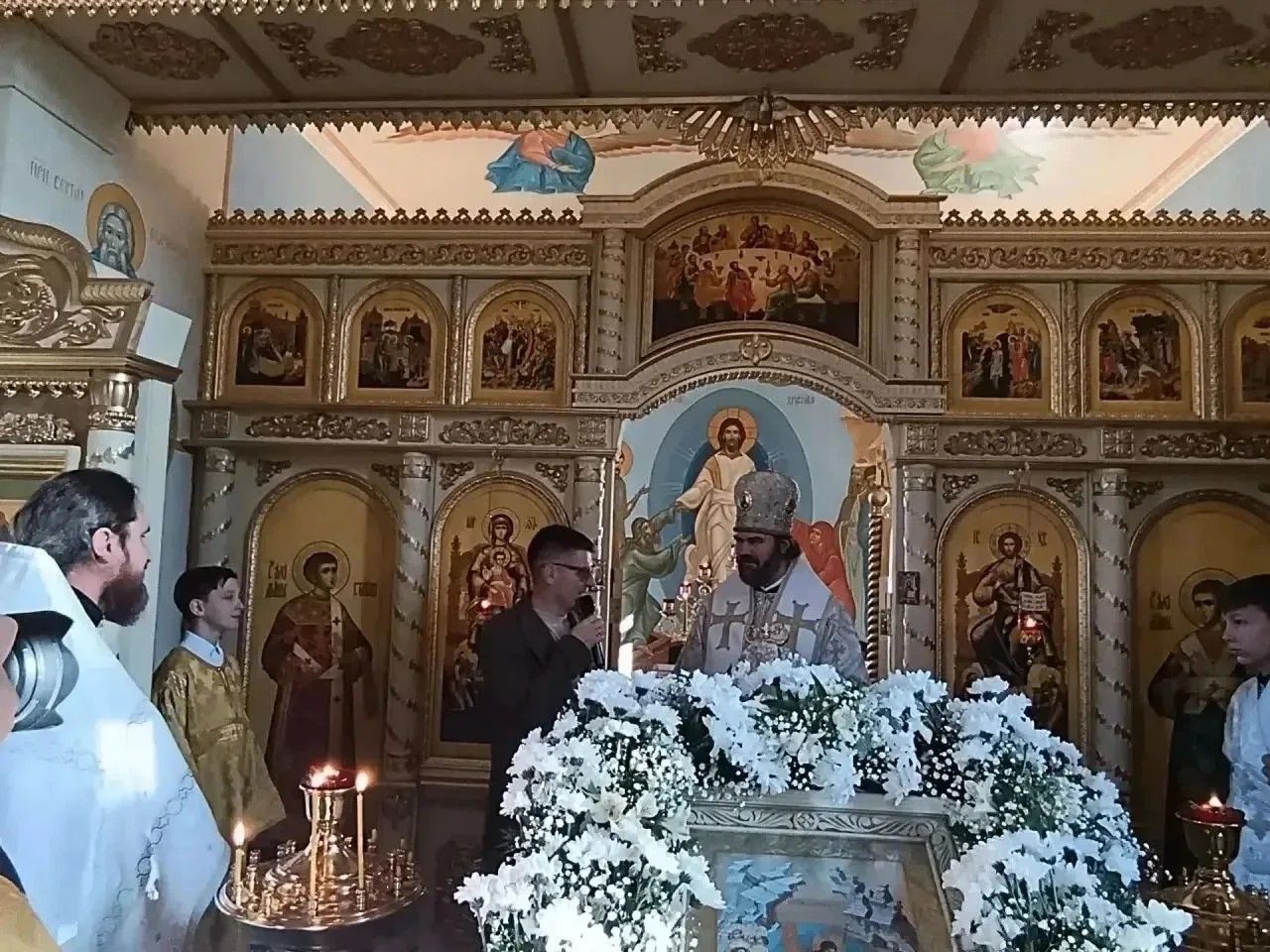 В селе Ивановка Лениногорского района освятили новый православный храм