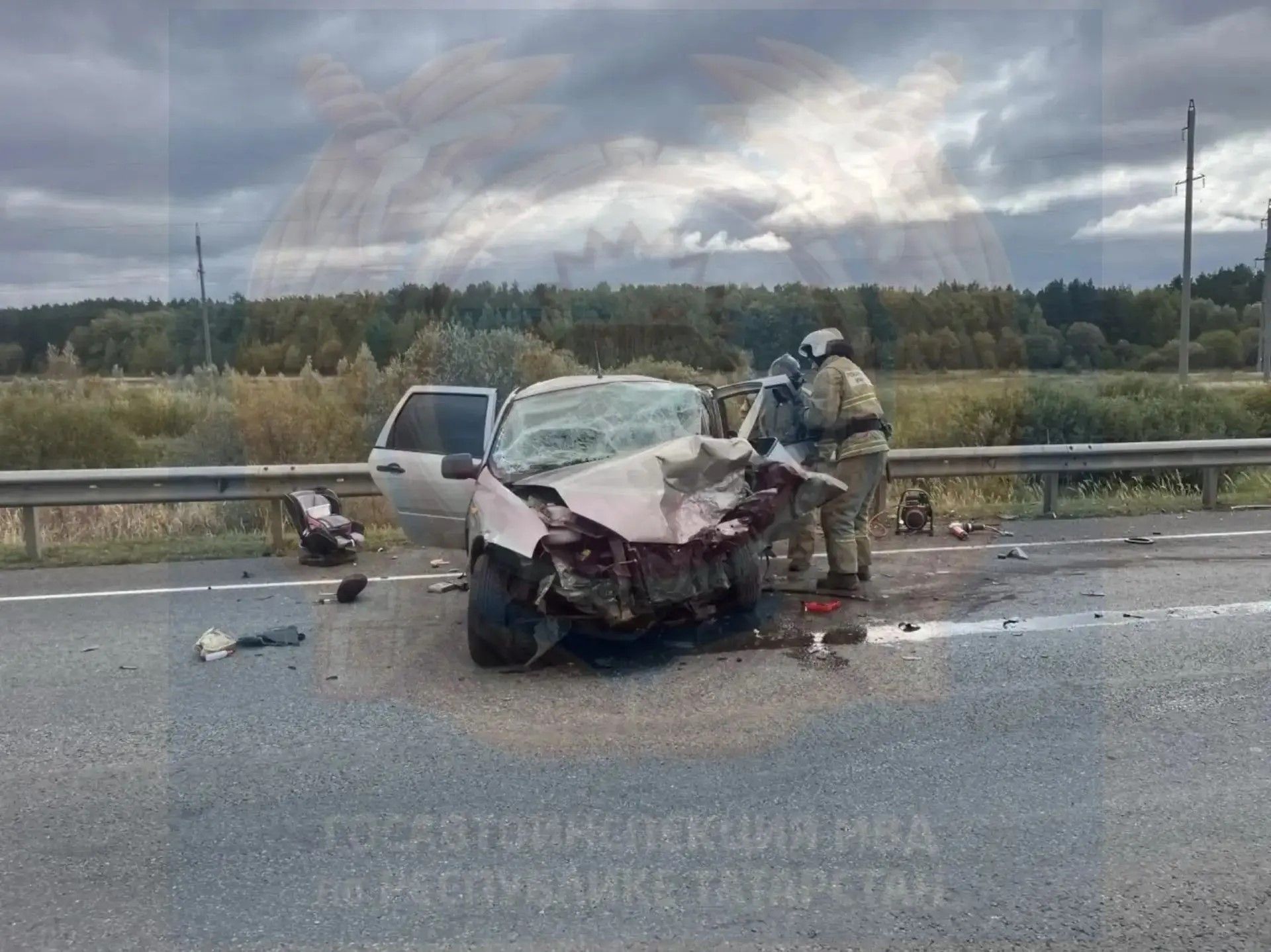 Госавтоинспекция Лениногорска сообщает о смертельном ДТП в районе