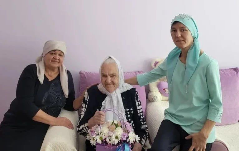 Галия Минегулова в военные годы помогала поварам готовить еду