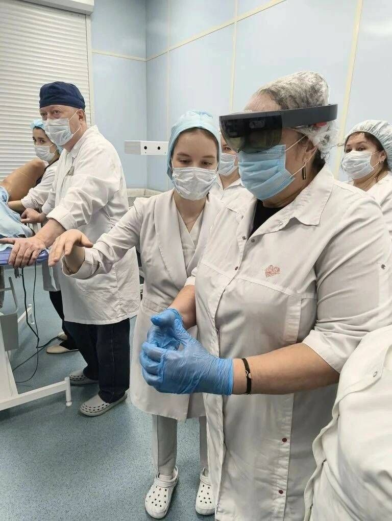 В Казани для акушеров-гинекологов провели курсы с использованием виртуальной реальности