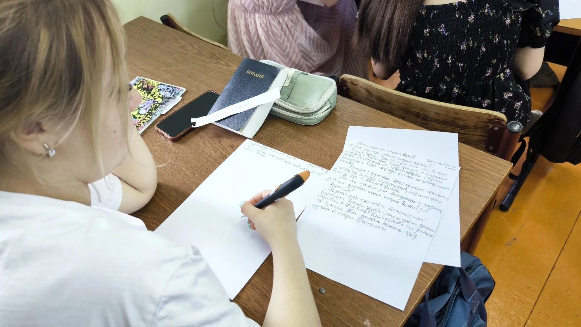 В Лениногорске в воскресной школе при Свято-Троицком приходе состоялся годовой экзамен