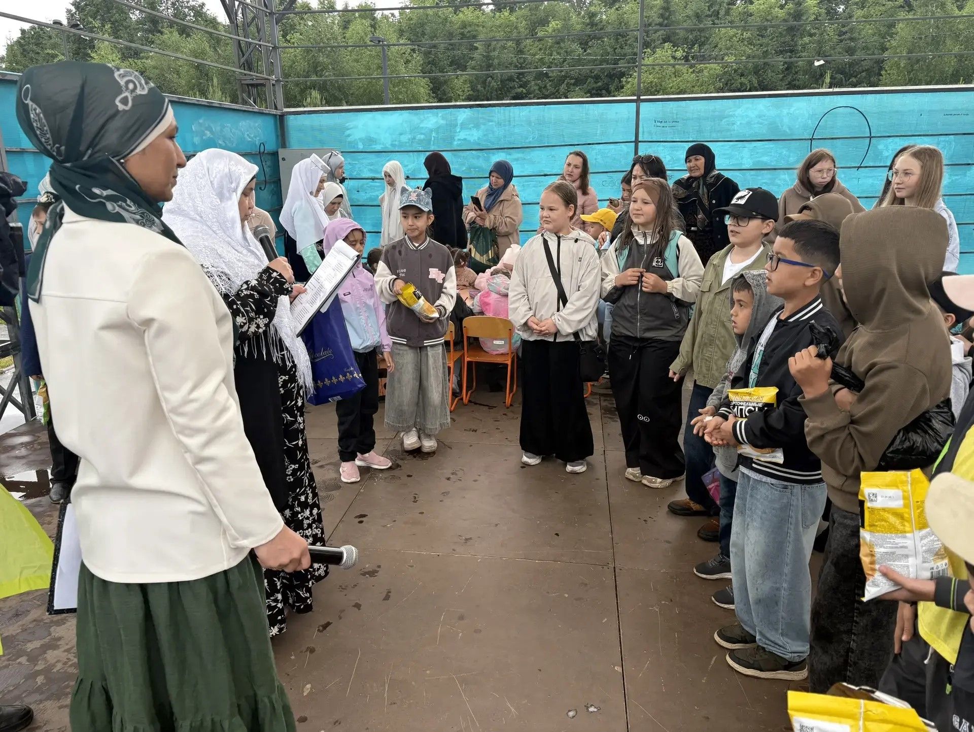 В Лениногорске провели семейный праздник, посвященный Курбан-байрам