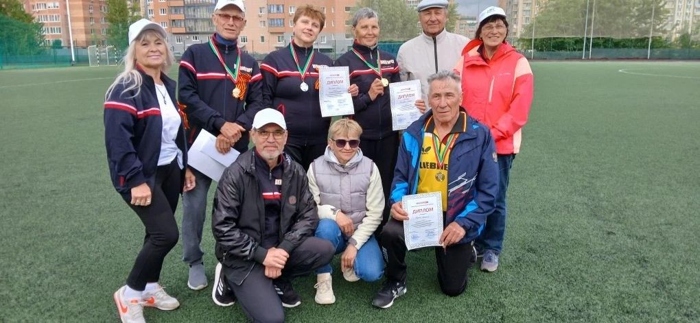 Команда спортсменов третьего возраста из Лениногорска завоевала призовые места в Казани