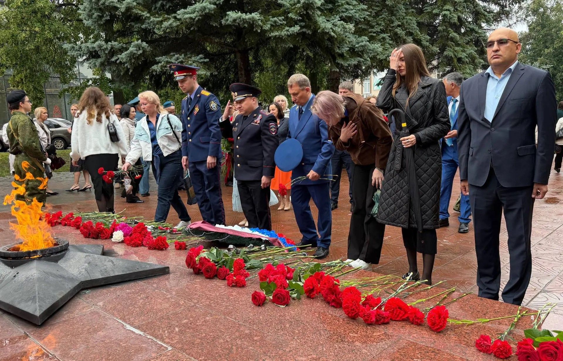 В Лениногорске вспоминали погибших в годы войны