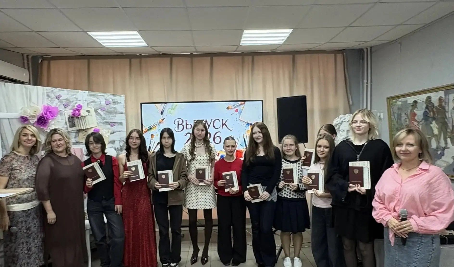 В Лениногорской художественной школе состоялся «Выпускной — 2026»