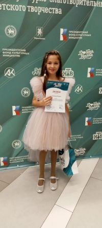Ралина Сахапова удостоилась приза фестиваля «Добрая волна»