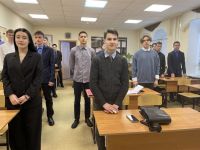 В Лениногорске студенты нефтяного техникума провели классный час «Движение первых»