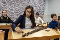 В Лениногорской детской музыкальной школе Компания «Татнефть» создала уникальный этномузыкальный ансамбль «Тургай»