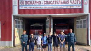Татарстанские активисты «Форпоста» побывали в пожарной части