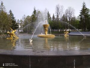 В Лениногорске запустили центральный городской фонтан